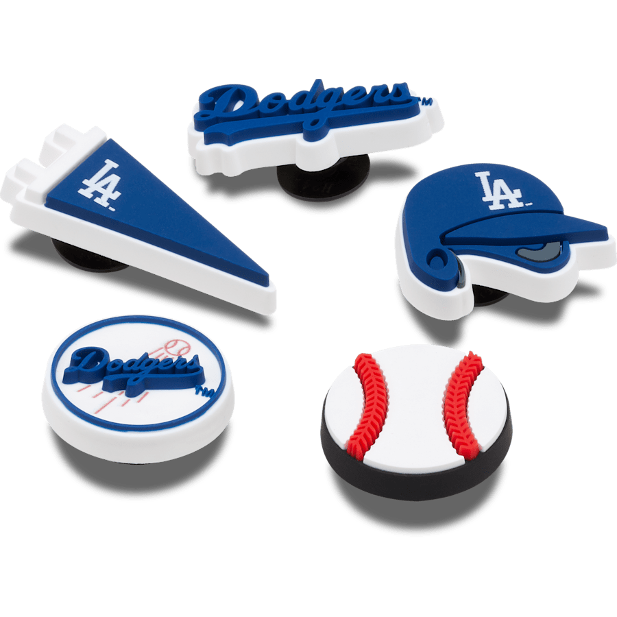 Crocs Top Pick | MLB Los Angeles Dodgers 5pck Jibbitz™ charms