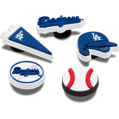 Crocs Top Pick | MLB Los Angeles Dodgers 5pck Jibbitz™ charms