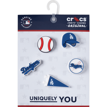 Crocs Top Pick | MLB Los Angeles Dodgers 5pck Jibbitz™ charms