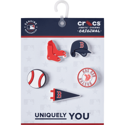Crocs New | MLB Boston Red Sox 5pck Jibbitz™ charms