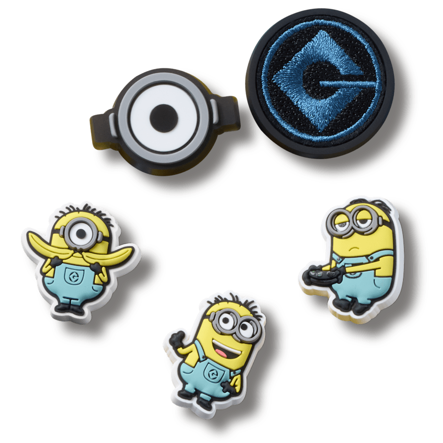 Crocs Classic | Minions 5 Pack Jibbitz™ charms