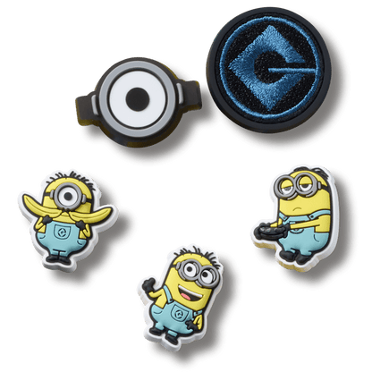 Crocs Classic | Minions 5 Pack Jibbitz™ charms