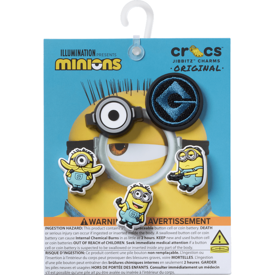 Crocs Classic | Minions 5 Pack Jibbitz™ charms