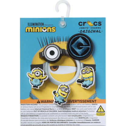 Crocs Classic | Minions 5 Pack Jibbitz™ charms