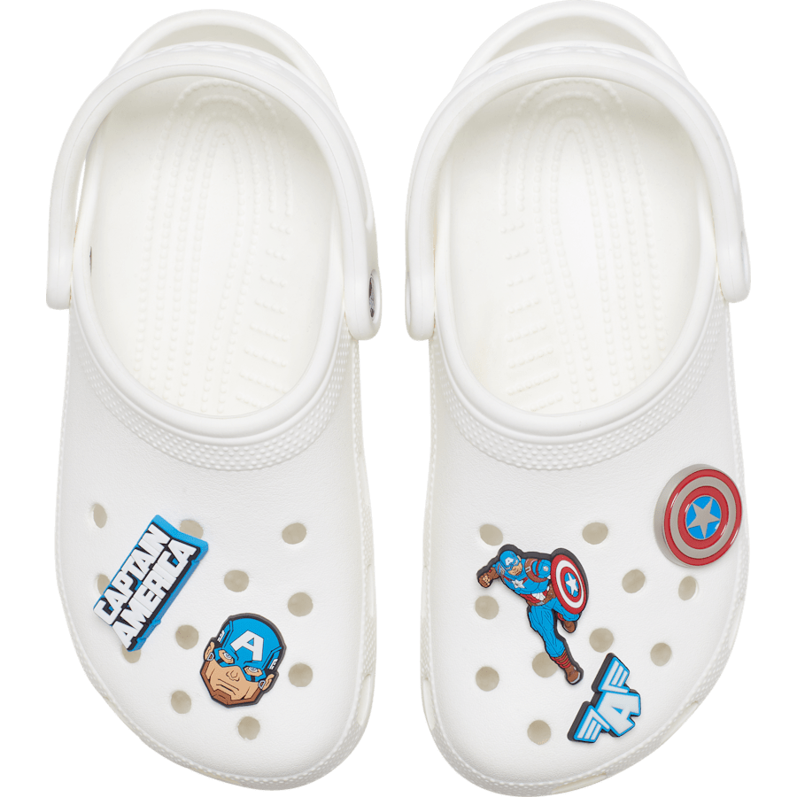 Crocs Best Price | Captain America 5 Pack Jibbitz™ charms