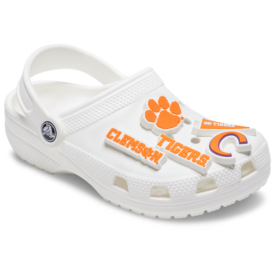 Crocs Popular | Clemson Univ 5 Pack Jibbitz™ charms