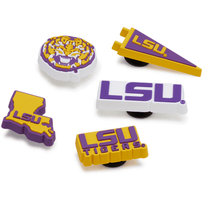 Crocs Recommended | LSU 5 Pack Jibbitz™ charms