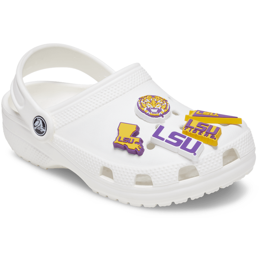 Crocs Recommended | LSU 5 Pack Jibbitz™ charms
