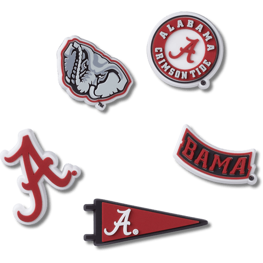 Crocs Great Value | University of Alabama 5 Pack Jibbitz™ charms