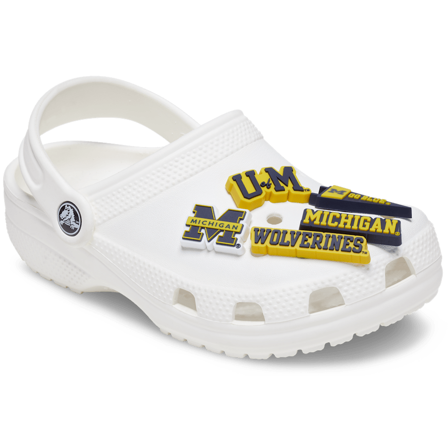 Crocs Best Seller | University of Michigan 5 Pack Jibbitz™ charms