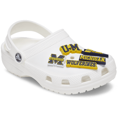Crocs Best Seller | University of Michigan 5 Pack Jibbitz™ charms