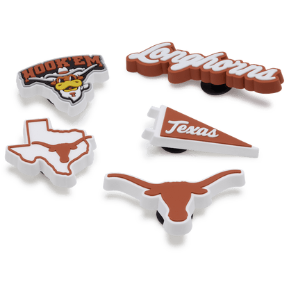 Crocs Value | University of Texas 5 Pack Jibbitz™ charms