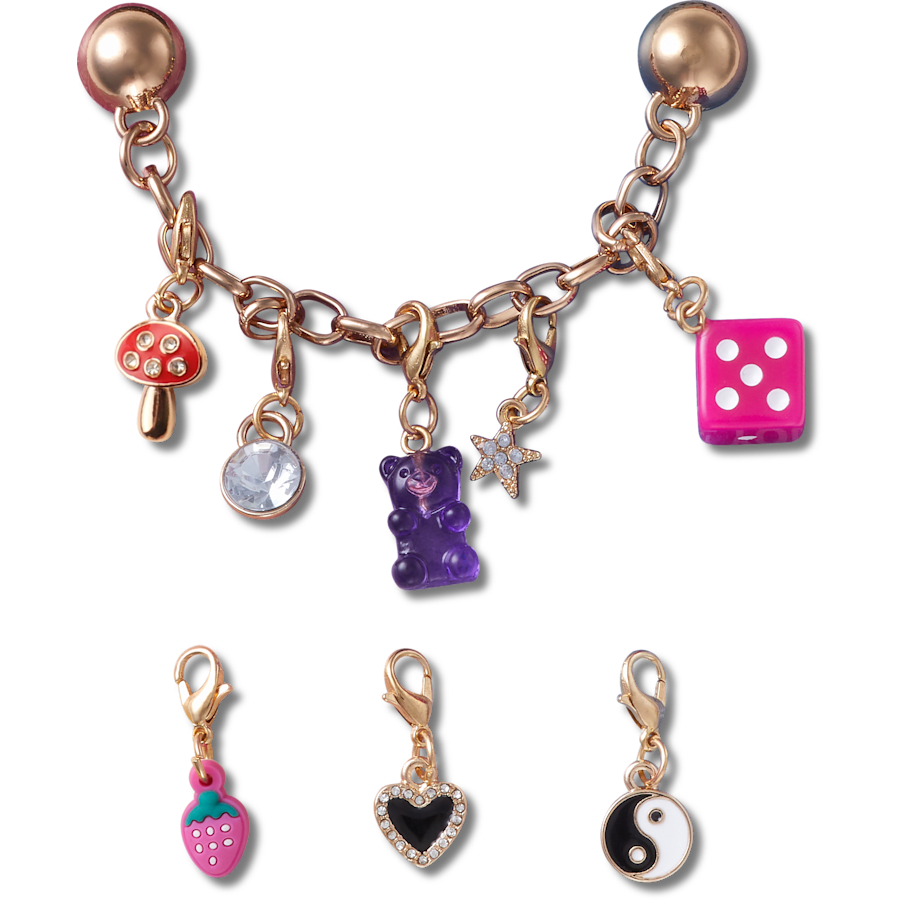 Crocs Essential | Custom Charm Chain 5 Pack Jibbitz™ charms