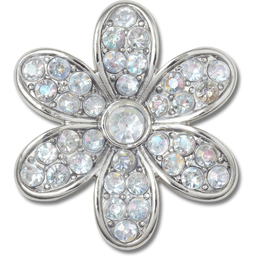 Crocs Discount | Silver Mnchrm Daisy 1 Jibbitz™ charms