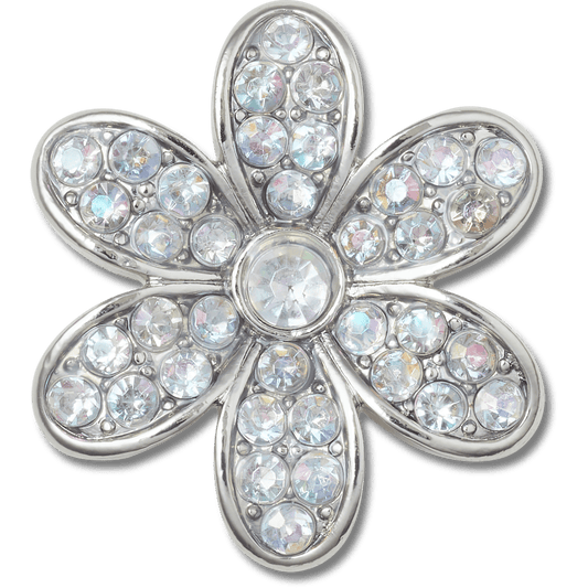 Crocs Discount | Silver Mnchrm Daisy 1 Jibbitz™ charms