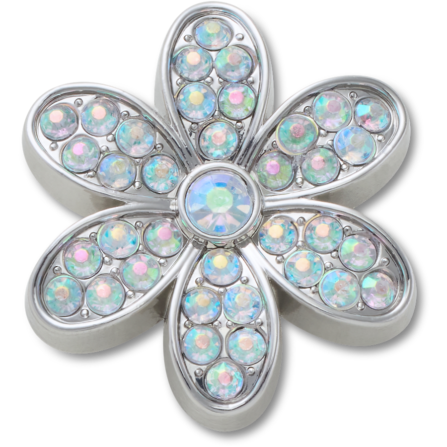 Crocs Discount | Silver Mnchrm Daisy 1 Jibbitz™ charms
