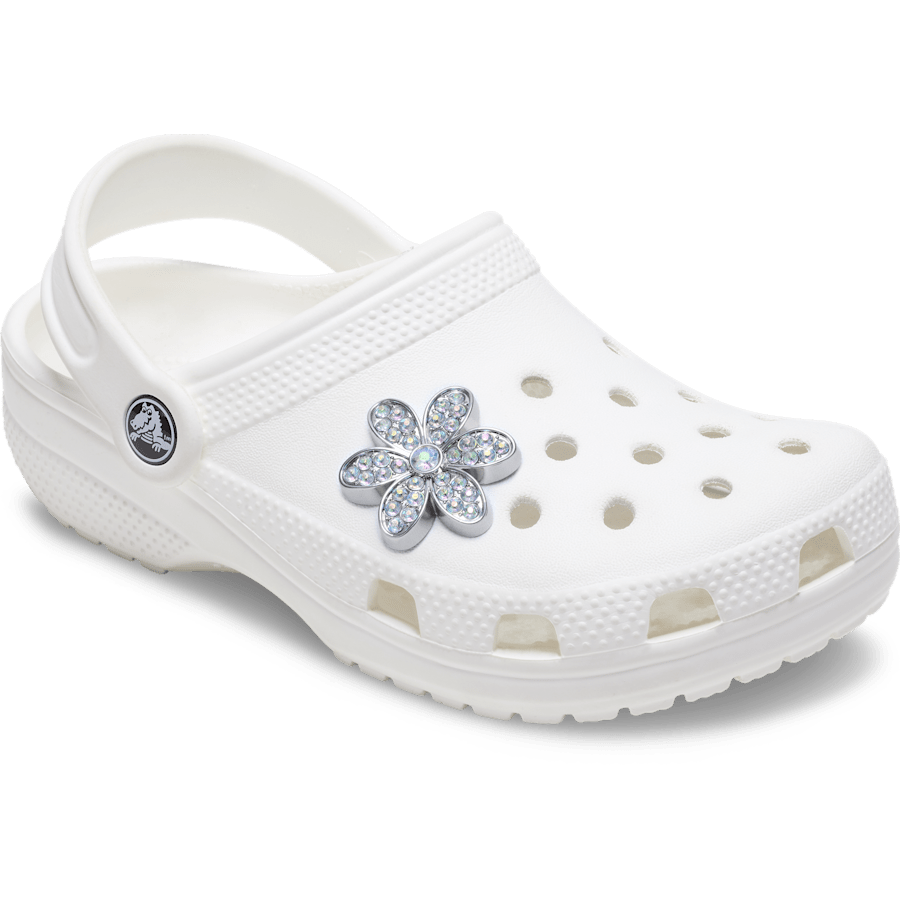 Crocs Discount | Silver Mnchrm Daisy 1 Jibbitz™ charms