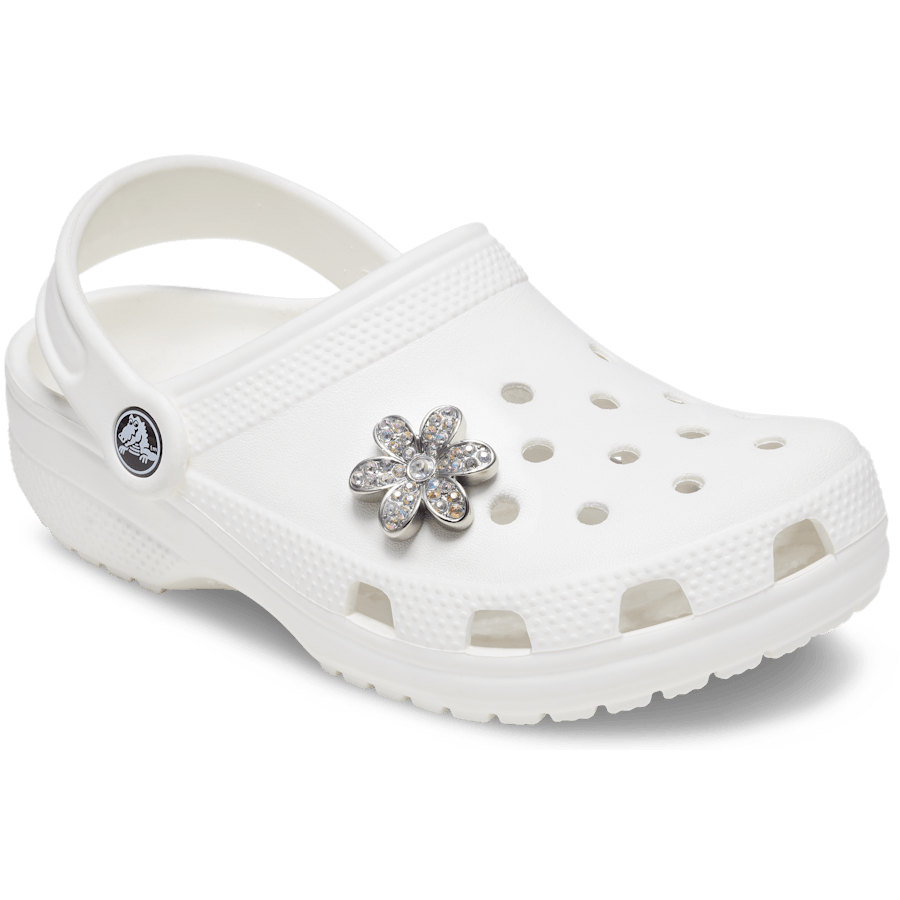 Crocs Discount | Silver Mnchrm Daisy 1 Jibbitz™ charms