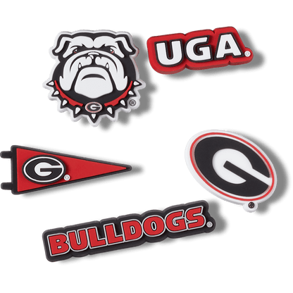 Crocs Best Seller | University of Georgia 5 Pack Jibbitz™ charms
