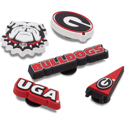 Crocs Best Seller | University of Georgia 5 Pack Jibbitz™ charms