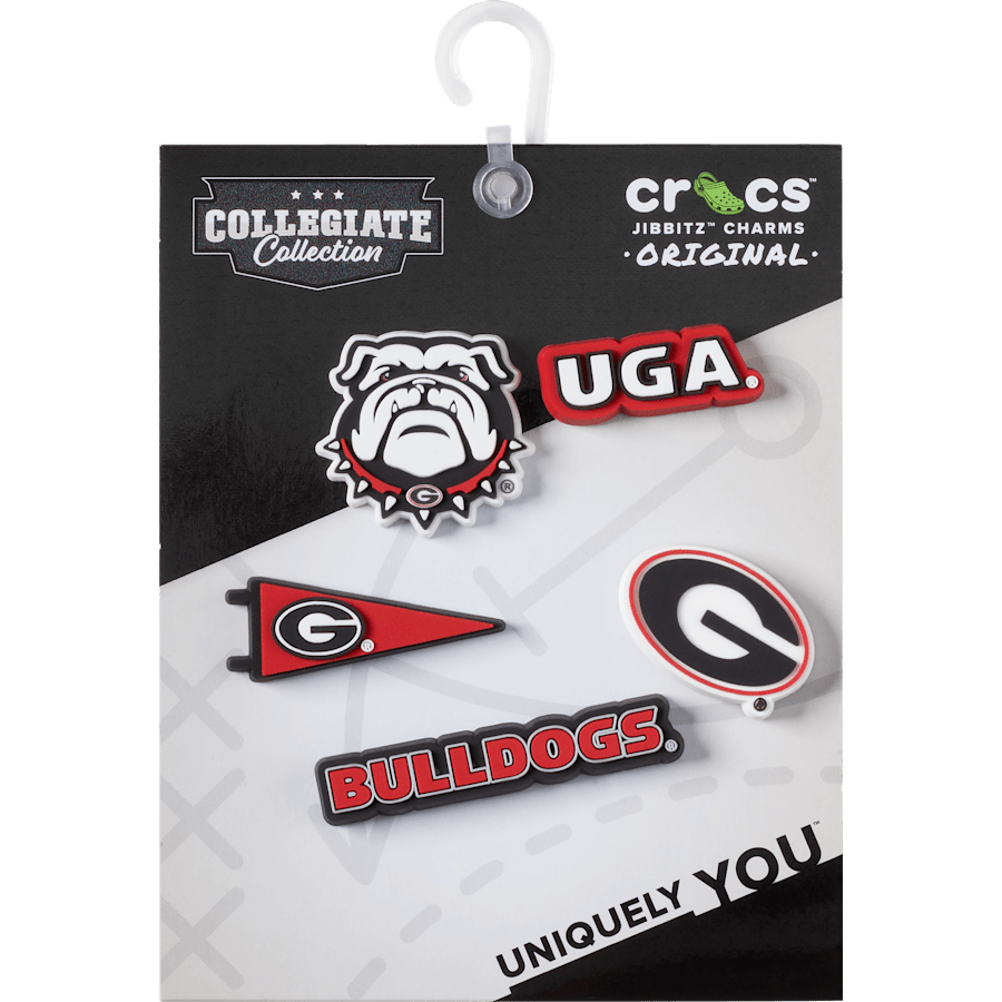 Crocs Best Seller | University of Georgia 5 Pack Jibbitz™ charms