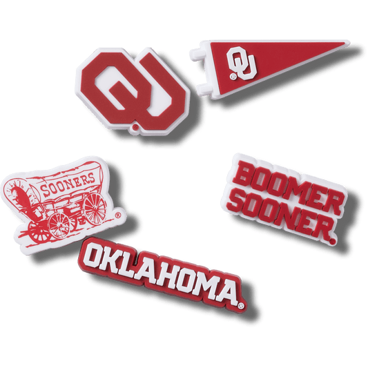 Crocs Trending | Univ of Oklahoma 5 Pack Jibbitz™ charms