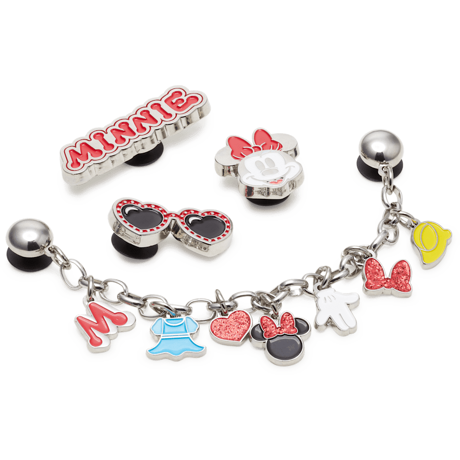 Crocs Quality | Minnie Mouse 5 Pack Jibbitz™ charms