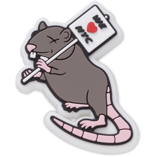 Crocs Trusted | NYC Rats Run the City Jibbitz™ charms
