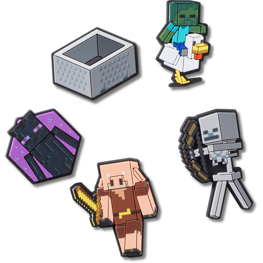 Crocs Exclusive | Minecraft 5 Pack Jibbitz™ charms