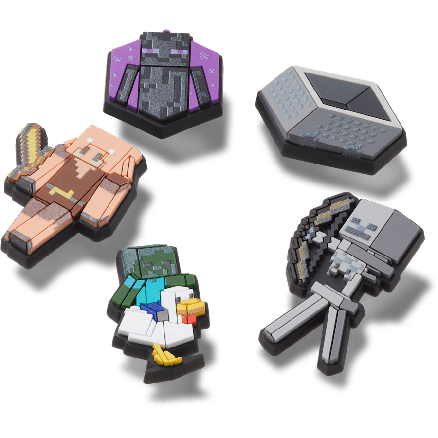 Crocs Exclusive | Minecraft 5 Pack Jibbitz™ charms