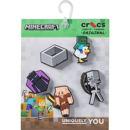 Crocs Exclusive | Minecraft 5 Pack Jibbitz™ charms