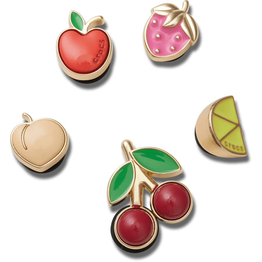 Crocs Value | Elevated Fruits 5 Pack Jibbitz™ charms