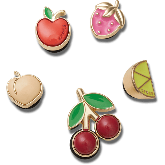 Crocs Value | Elevated Fruits 5 Pack Jibbitz™ charms