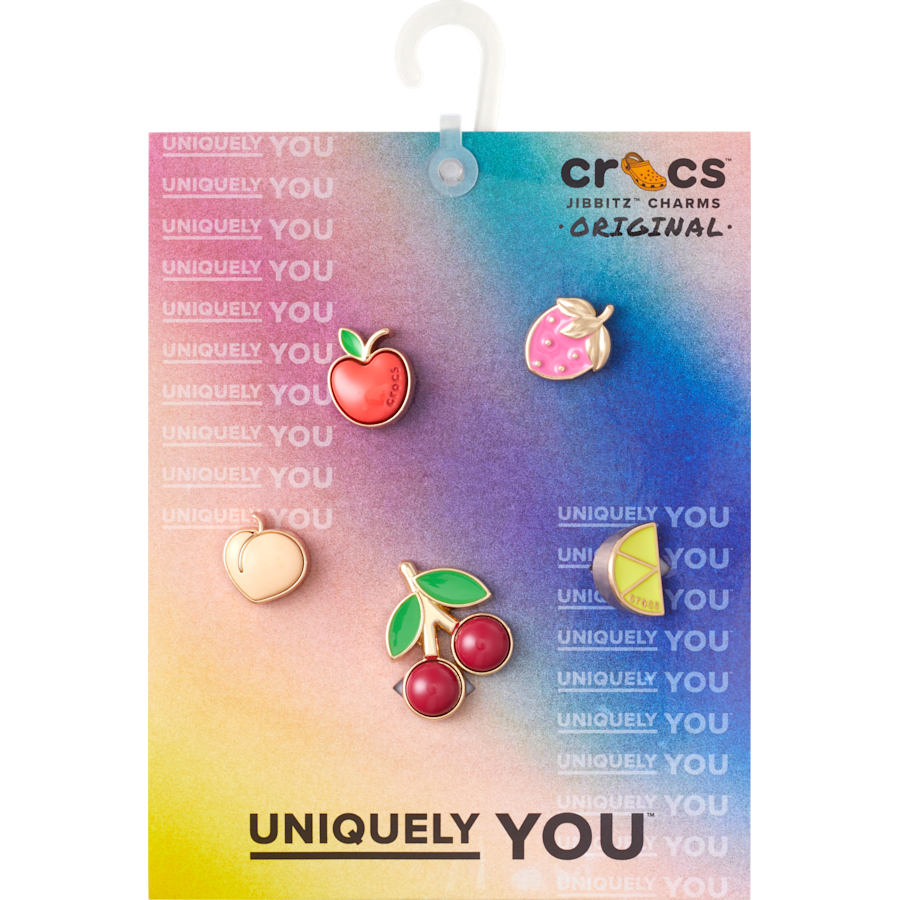 Crocs Value | Elevated Fruits 5 Pack Jibbitz™ charms