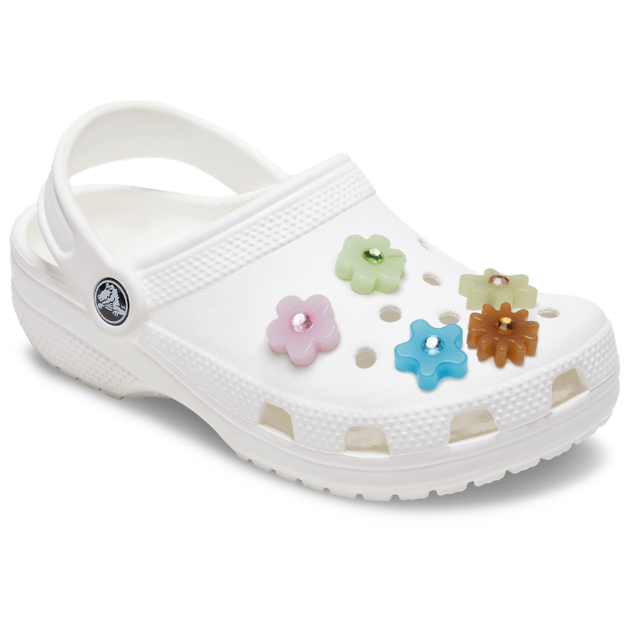 Crocs Premium | Enlighten Flower 5 Pack Jibbitz™ charms