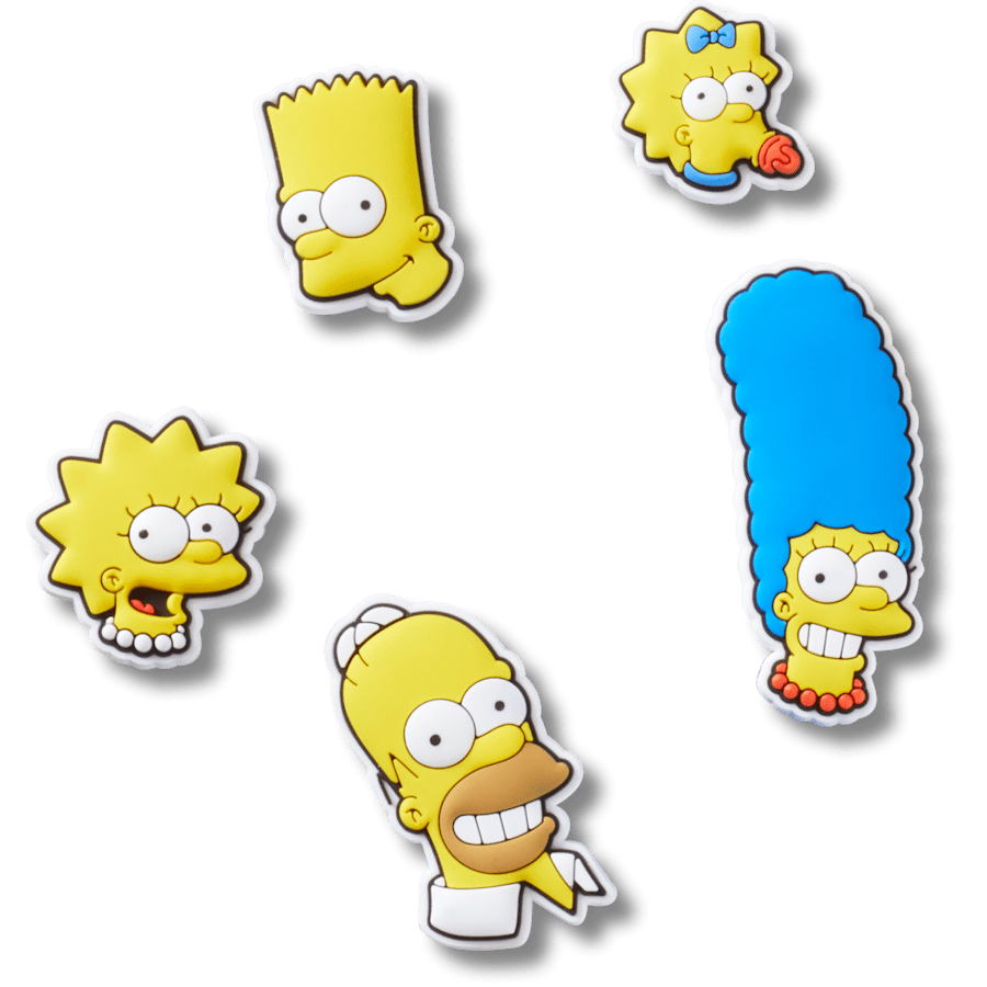 Crocs Top Pick | The Simpsons 5 Pack Jibbitz™ charms