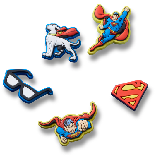 Crocs New | Superman 5 Pck Jibbitz™ charms