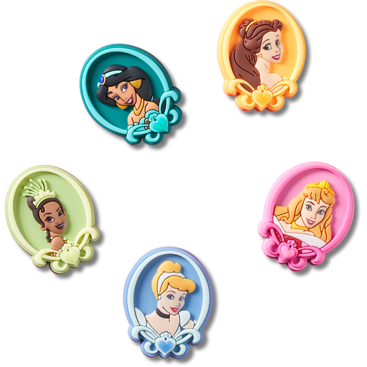 Crocs Great Value | Disney Princess 5 Pack Jibbitz™ charms