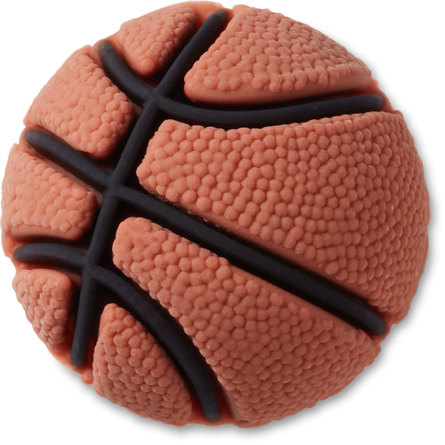 Crocs New | Textured Basketball Jibbitz™ charms