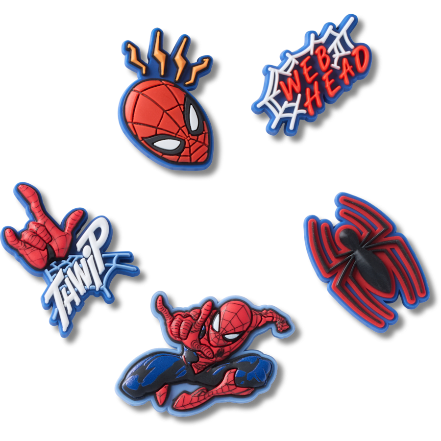 Crocs Value | Spiderman 5 Pack Jibbitz™ charms