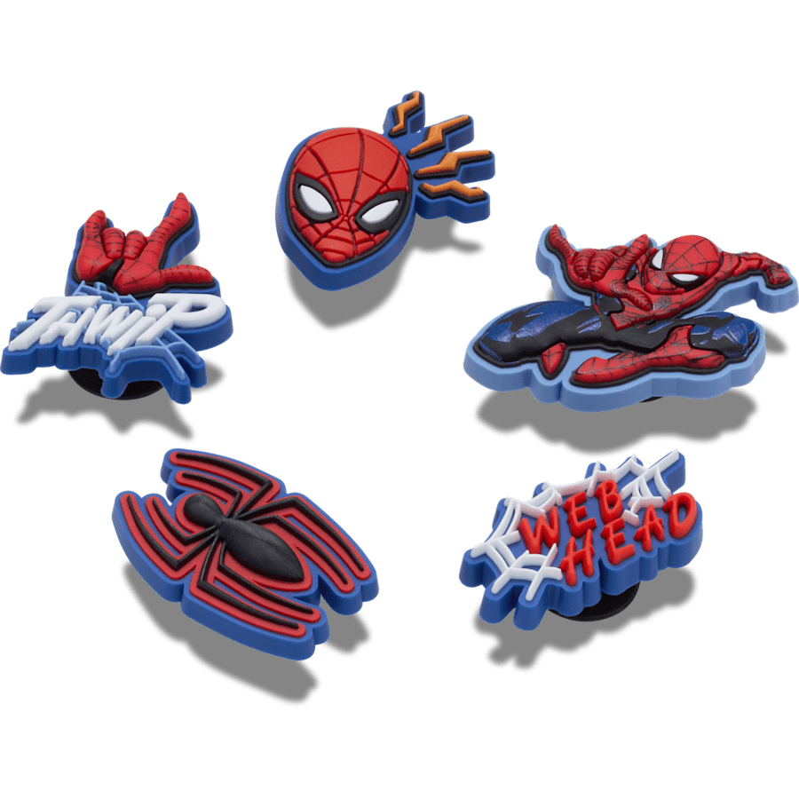 Crocs Value | Spiderman 5 Pack Jibbitz™ charms