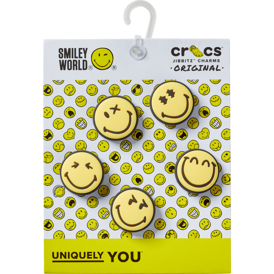 Crocs Recommended | Smileyworld 5Pck Jibbitz™ charms
