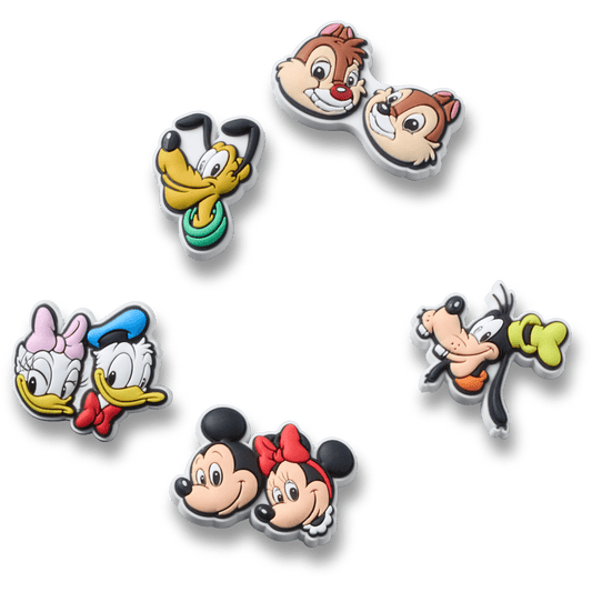 Crocs Discount | Mickey and Friends PVC 5 Pack Jibbitz™ charms