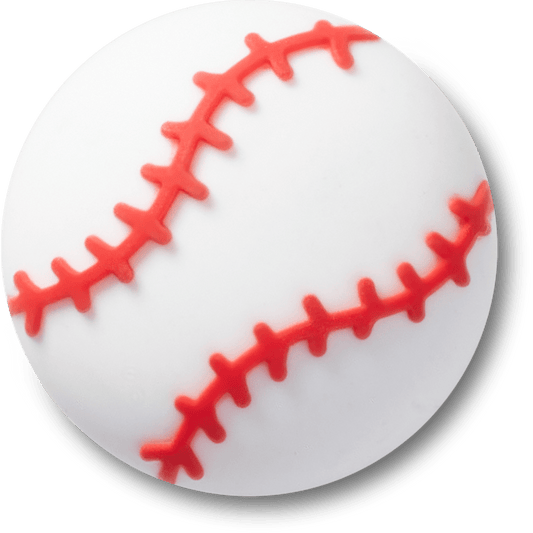 Crocs Smart Buy | Textured Baseball Jibbitz™ charms