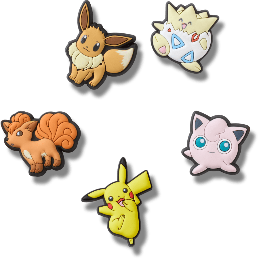 Crocs Great Value | Pokemon Character 5 Pck Jibbitz™ charms