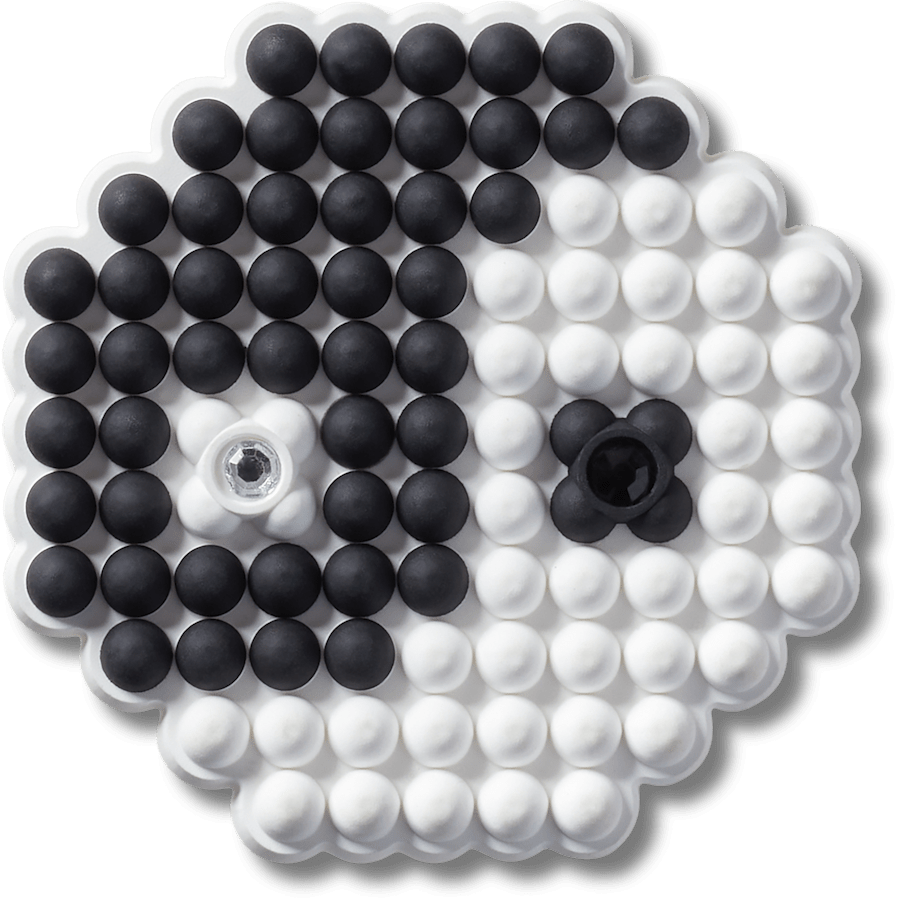 Crocs Customer Favorite | Beaded Ying and Yang Jibbitz™ charms