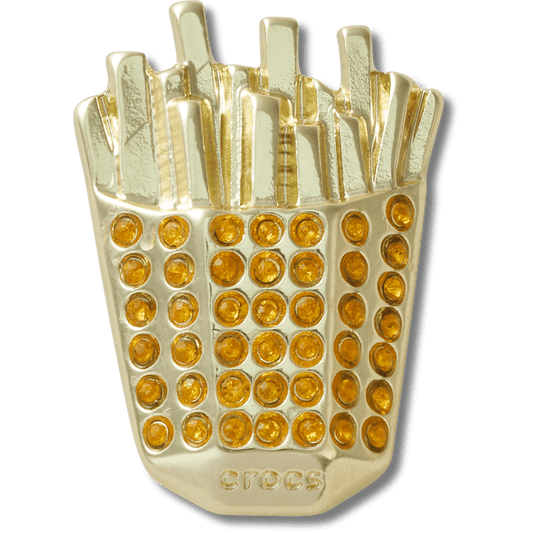Crocs Best Price | Gold French Fries Jibbitz™ charms