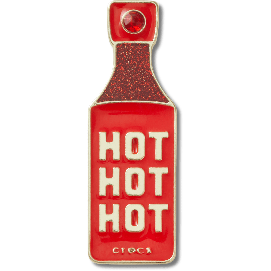 Crocs Hot Sale | Gold Hot Hot Hot Sauce Jibbitz™ charms