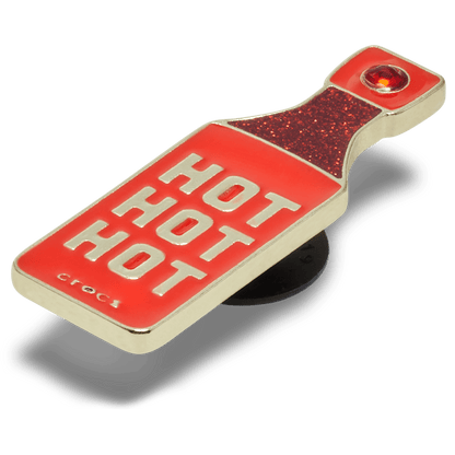 Crocs Hot Sale | Gold Hot Hot Hot Sauce Jibbitz™ charms