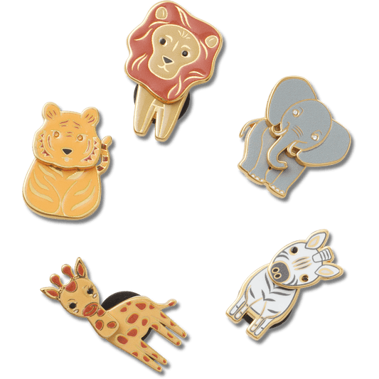 Crocs New | Enamel Safari 5 Pack Jibbitz™ charms